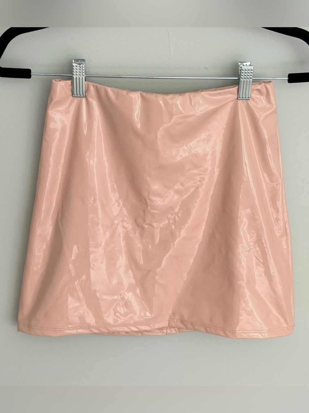 Julia By Jules Faux Spandex Mini Skirt Blush Pink Women’s Size Small